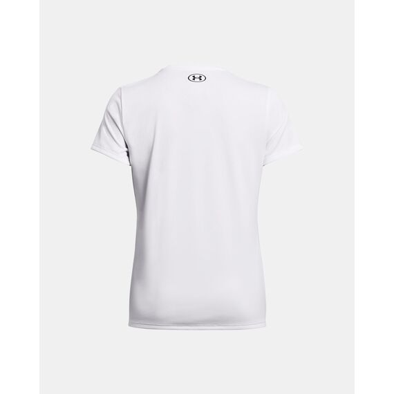 UNDER ARMOUR koszulka damska t-shirt sportowy SSV-Solid biała, Kolor: biały, Rozmiar: XS, 2 zdjęcie