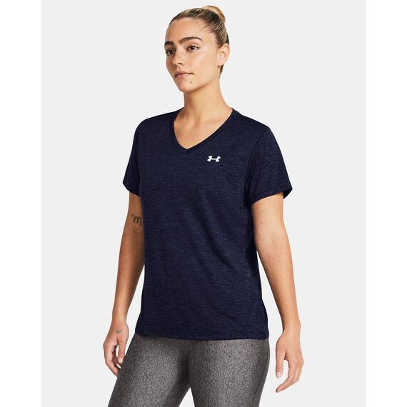 UNDER ARMOUR koszulka damska t-shirt sportowy SSV-Twist granatowa, Kolor: granatowy, Rozmiar: XS, 4 zdjęcie