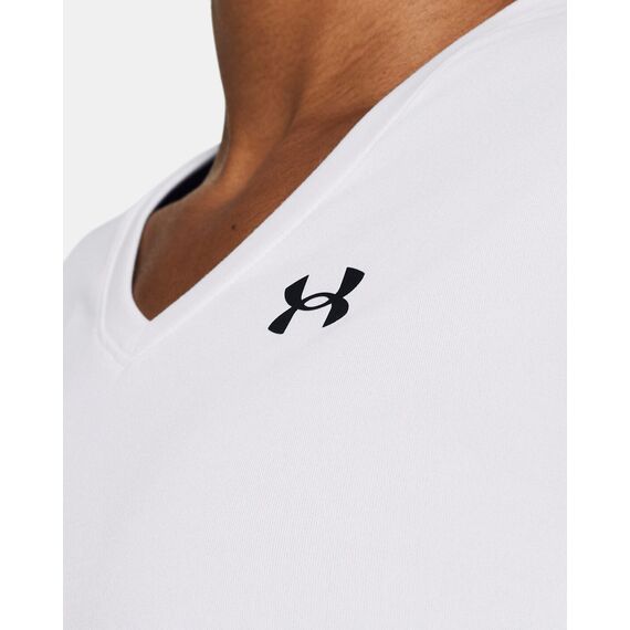 UNDER ARMOUR koszulka damska t-shirt sportowy SSV-Solid biała, Kolor: biały, Rozmiar: L, 4 zdjęcie