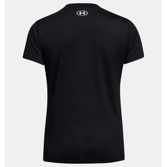 UNDER ARMOUR koszulka damska t-shirt sportowy SSV-Solid czarna, Kolor: czarny, Rozmiar: S, 2 zdjęcie