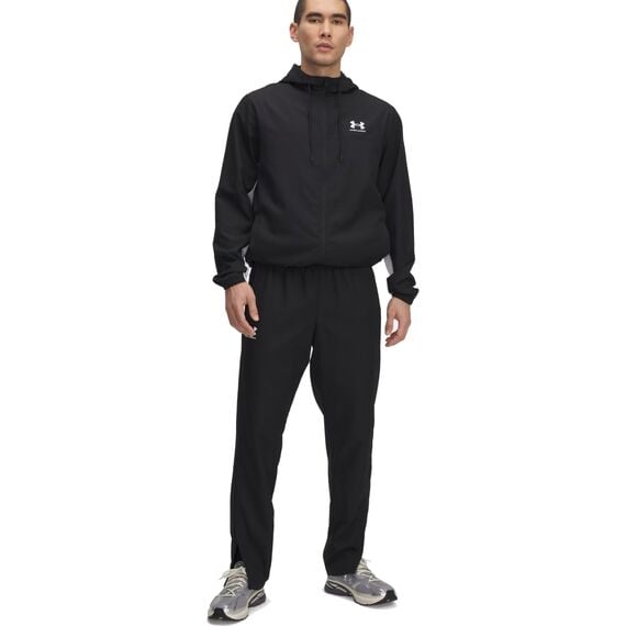 UNDER ARMOUR spodnie męskie Rival Wvn Windbreaker, Kolor: czarny, Rozmiar: 3XL