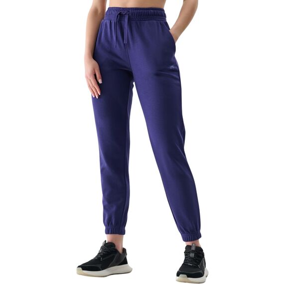 4F spodnie z dzianiny french terry z kolekcji basic 4FWMM00TTROF1138 granatowe, Kolor: granatowy, Rozmiar: XXL
