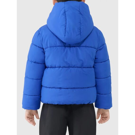 4F klasyczna pikowana kurtka 4FJWAW25TDJAM620 niebieska, Kolor: niebieski, Rozmiar: 158, 2 zdjęcie