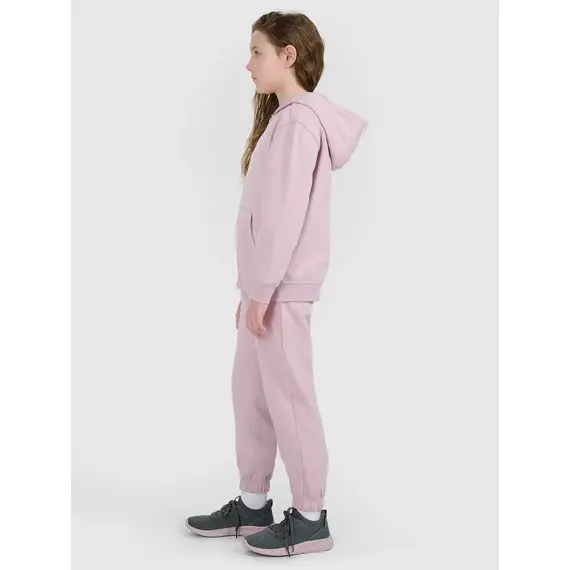 4F spodnie dresowe dla dziewczynek 4FJWAW25TTROF1249, Kolor: różowy, Rozmiar: 152, 6 zdjęcie