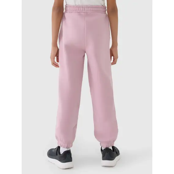 4F spodnie dresowe dla dziewczynek 4FJWAW25TTROF1249, Kolor: różowy, Rozmiar: 140, 4 zdjęcie