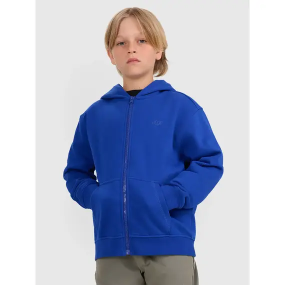 4F bluza dresowa chłopięca na zamek