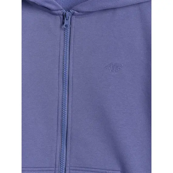 4F bluza dresowa chłopięca na zamek