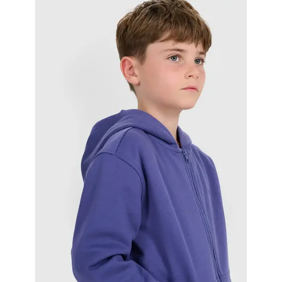 4F bluza dresowa chłopięca na zamek