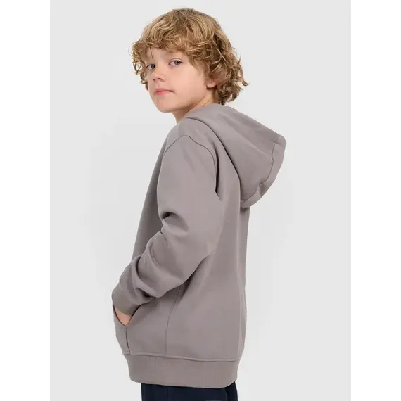 4F bluza dresowa chłopięca na zamek