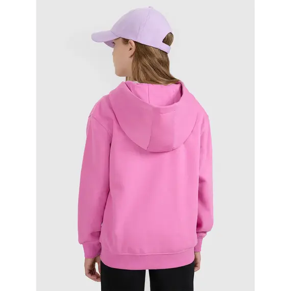 4F bluza dresowa dla dziewczynek rozpinana