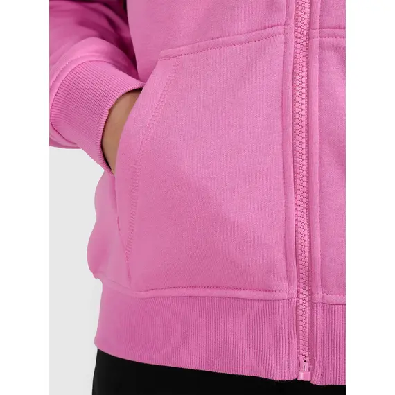 4F bluza dresowa dla dziewczynek rozpinana