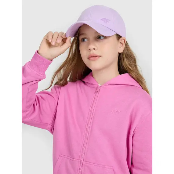 4F bluza dresowa dla dziewczynek rozpinana