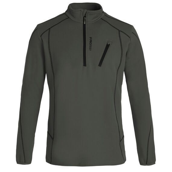 PROTEST Koszulka męska Protest HUMANS 1/4 zip top, 4 zdjęcie