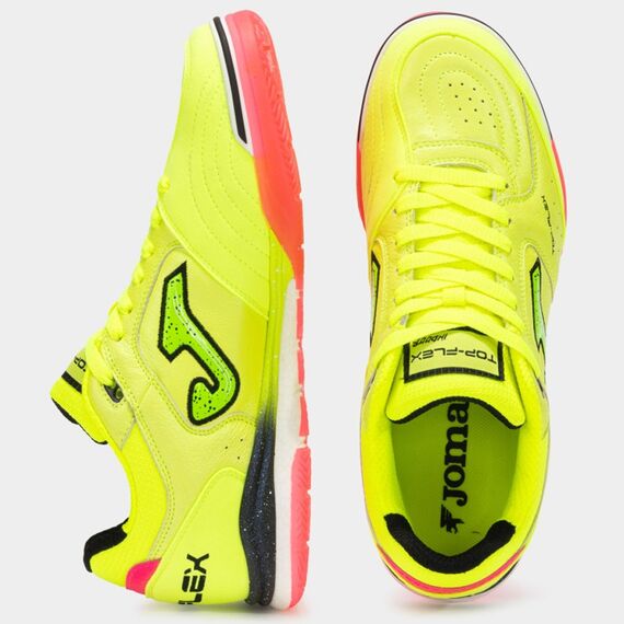 JOMA buty piłkarskie na halę TOP FLEX REBOUND 2509 FLUOR YELLOW INDOOR