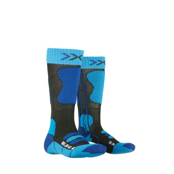 Skarpety junior X-Socks SKI 4.0 niebieskie, Kolor: ciemnoszary, Rozmiar: 24/26 Skarpety junior X-Socks SKI 4.0 niebieskie, Kolor: ciemnoszary, Rozmiar: 24/26