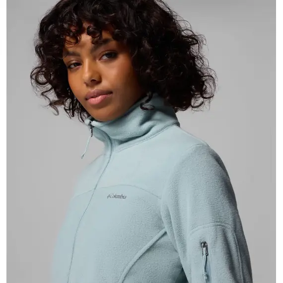 COLUMBIA bluza polarowa damska z zamkiem Fast Trek II niebieski