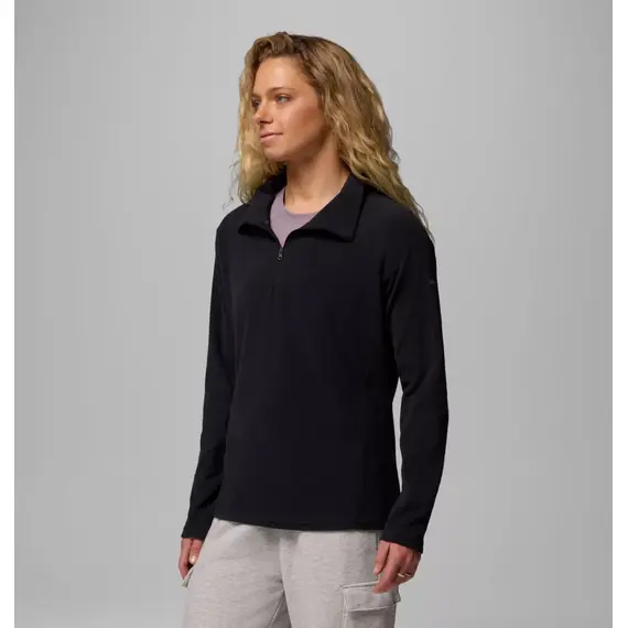 COLUMBIA damska bluza polarowa Glacial IV z zamkiem czarny