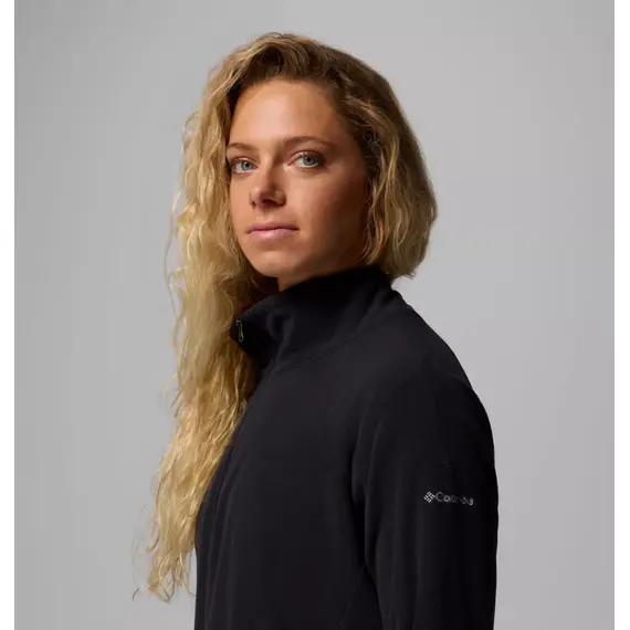 COLUMBIA damska bluza polarowa Glacial IV z zamkiem czarny