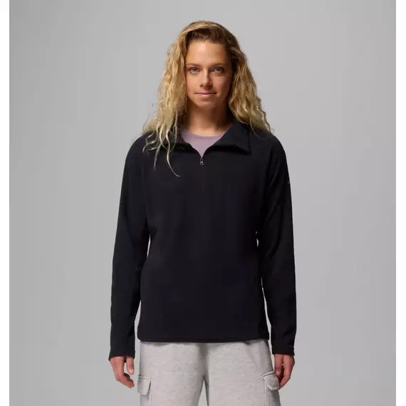 COLUMBIA damska bluza polarowa Glacial IV z zamkiem czarny