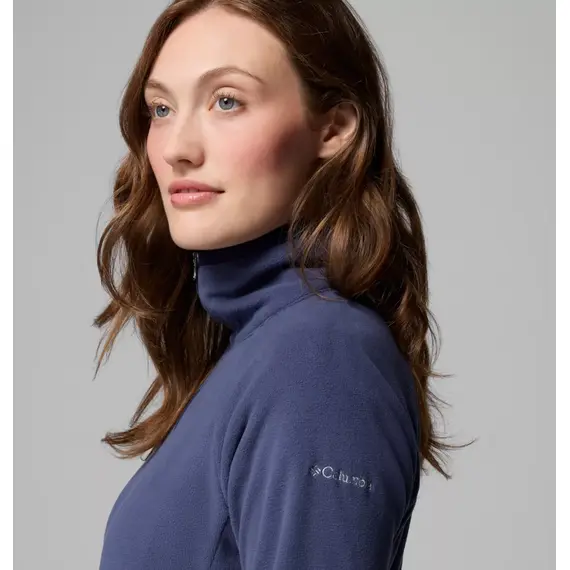 COLUMBIA damska bluza polarowa Glacial IV z zamkiem granatowy