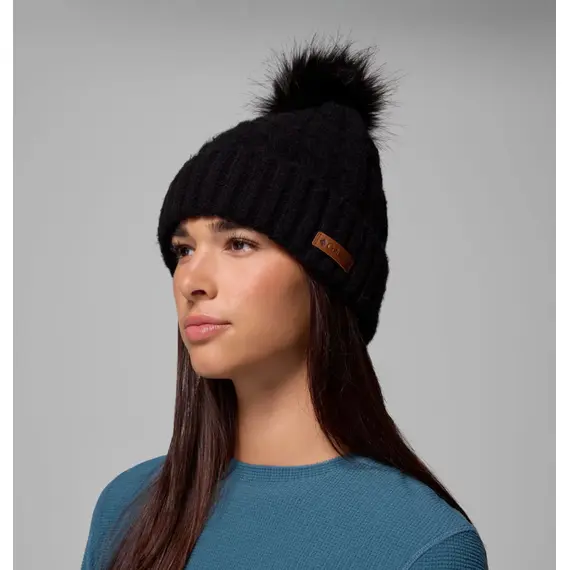 COLUMIA czapka zimowa z pomponrem Blur II Beanie czarny
