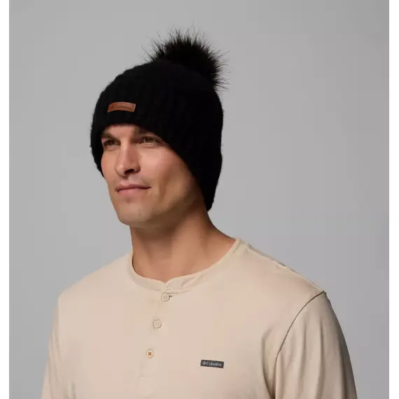 COLUMIA czapka zimowa z pomponrem Blur II Beanie czarny
