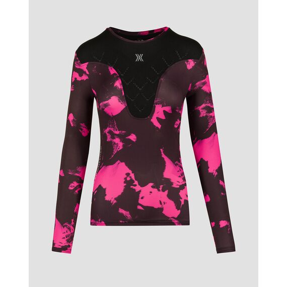Koszulka z długim rękawem damska X-Bionic COREFUSION RUN SHIRT LS WMN WOLFPACK/BLACK/NEO PINK WINTER, Kolor: różowy, Rozmiar: L Koszulka z długim rękawem damska X-Bionic COREFUSION RUN SHIRT LS WMN WOLFPACK/BLACK/NEO PINK WINTER, Kolor: różowy, Rozmiar: L