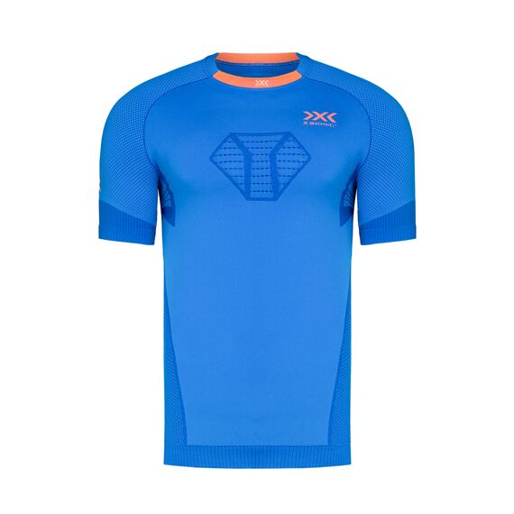 Koszulka męska X-Bionic INVENT 4.0 RUN SPEED niebieska, Kolor: niebieski, Rozmiar: L