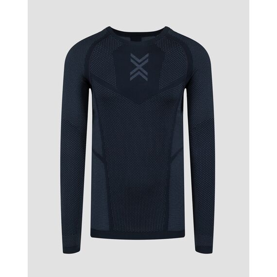 Koszulka z długim rękawem męska X-Bionic XCEED RUN SHIRT LS MEN MARINE/SLATE BLUE granatowa, Kolor: granatowy, Rozmiar: XXL
