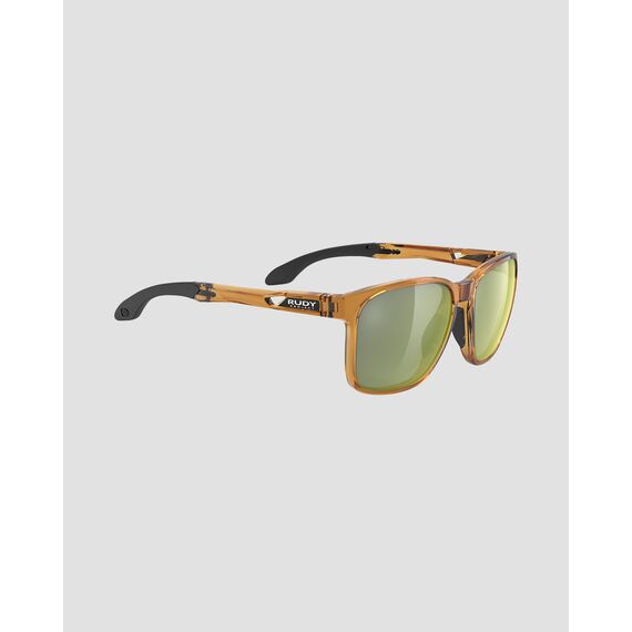 Okulary Rudy Project LIGHTFLOW A CRYSTAL BUTTERSCOTCH GLOSS - Laser Green