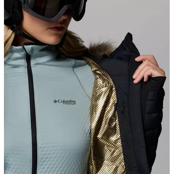 COLUMBIA kurtka zimowa ocieplana damska Bird Mountaind III czarny