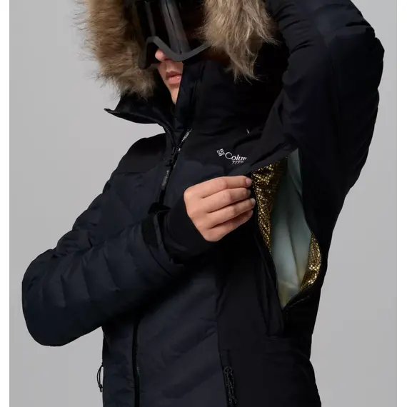 COLUMBIA kurtka zimowa ocieplana damska Bird Mountaind III czarny