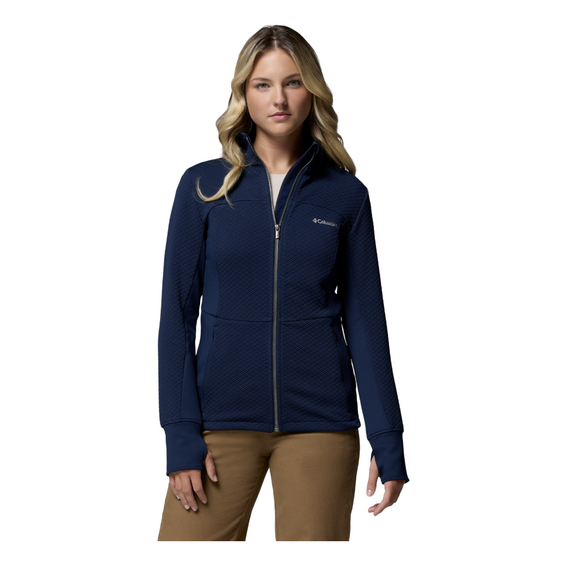 COLUMBIA bluza damska na zamek Roffe Ridge III granatowy