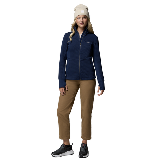 COLUMBIA bluza damska na zamek Roffe Ridge III granatowy