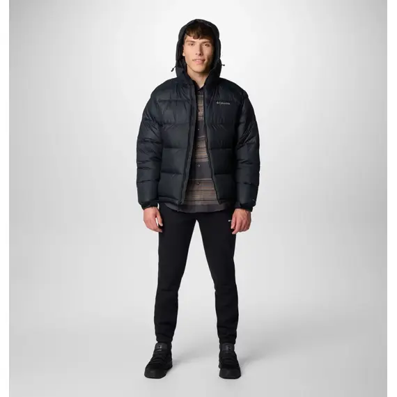 COLUMBIA kurtka puchowa zimowa męska Pike Lake II czarny
