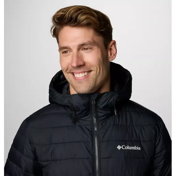 ​COLUMBIA kurtka zimowa męska z kapturem Powder Lite II czarny