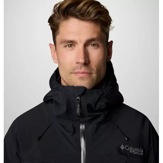 COLUMBIA kurtka zimowa męska z kapturem Cirque Bowl czarny