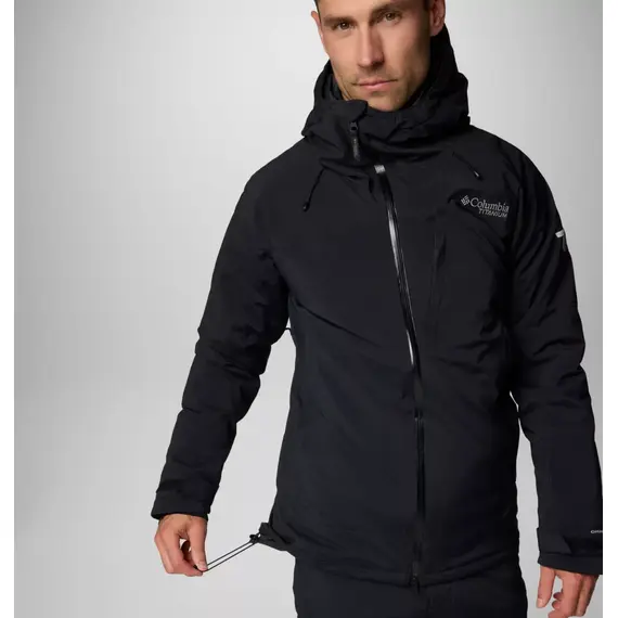 COLUMBIA kurtka zimowa męska z kapturem Cirque Bowl czarny