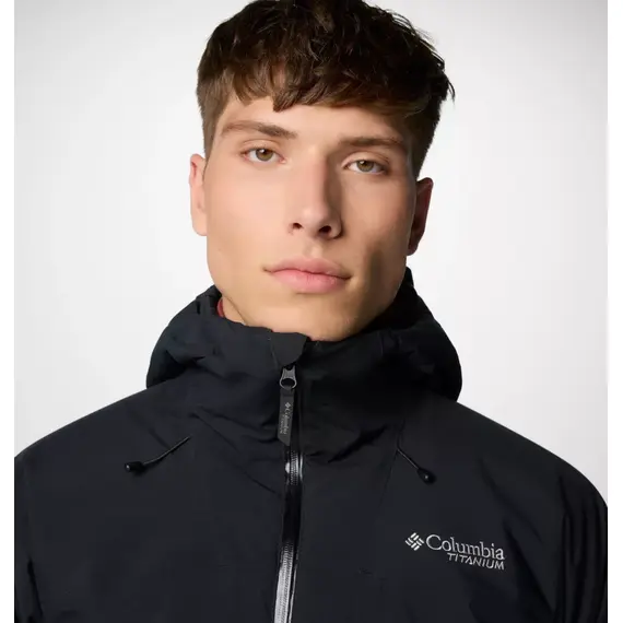 COLUMBIA kurtka zimowa męska z kapturem Winter District III czarny, Kolor: czarny, Rozmiar: XL, 2 zdjęcie