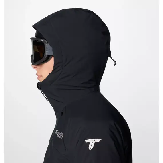 COLUMBIA kurtka zimowa męska z kapturem Winter District III czarny, Kolor: czarny, Rozmiar: L, 6 zdjęcie