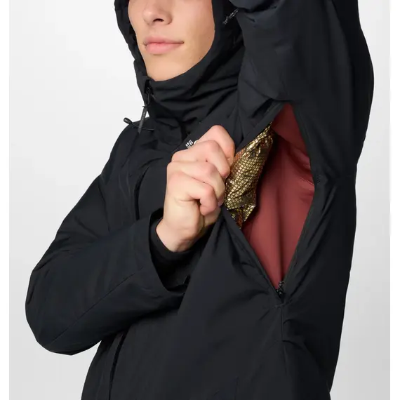 COLUMBIA kurtka zimowa męska z kapturem Winter District III czarny, Kolor: czarny, Rozmiar: M, 5 zdjęcie