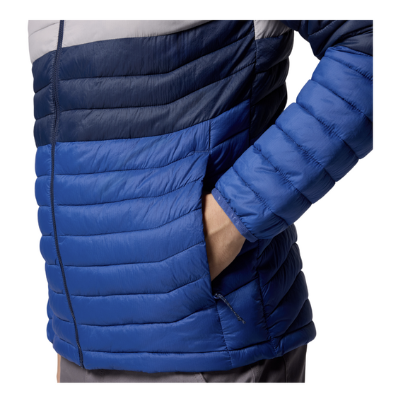 COLUMBIA kurtka zimowa męska Powder Pass niebieski