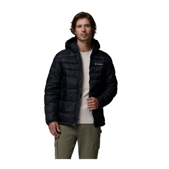 COLUMBIA kurtka puchowa zimowa męska Buck Buttle II Insulated czarny