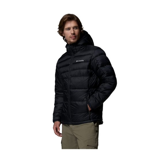 COLUMBIA kurtka puchowa zimowa męska Buck Buttle II Insulated czarny