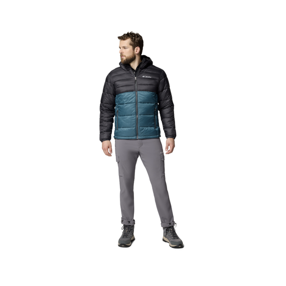 COLUMBIA kurtka puchowa zimowa męska Buck Buttle II Insulated niebieski