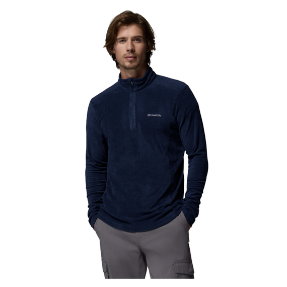 COLUMBIA bluza polarowa męska Klamath Range II Half Zip granatowy