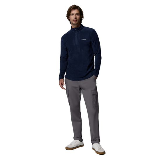 COLUMBIA bluza polarowa męska Klamath Range II Half Zip granatowy