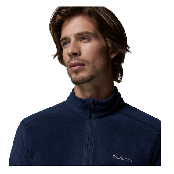 COLUMBIA bluza polarowa męska Klamath Range II Half Zip granatowy