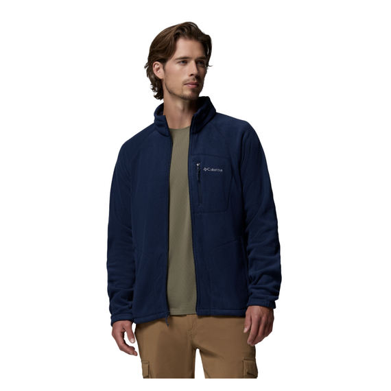 COLUMBIA bluza polarowa męska z zamkiem Fast Trek II granatowy