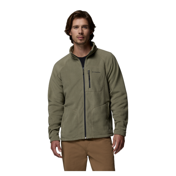 COLUMBIA bluza polarowa męska z zamkiem Fast Trek II zielony